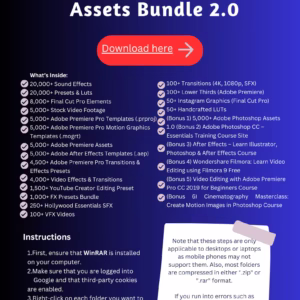 Over 100,000 Video Editing Assets Bundle 2.0